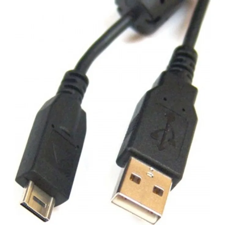 AccuCell USB-Verbindungskabel passend für die Panasonic Lumix DMC-FT1, DMC-FT2, DMC-FZ38,