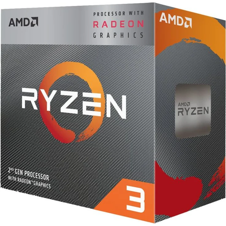 AMD Ryzen 3 3200G, 4 Kerne (4 Threads), 3,6 - 4 GHz, Boxed (YD3200C5FHBOX) – Bild 1