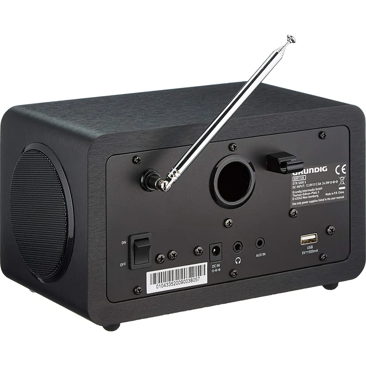 Grundig DTR 5000 X Tischradio mit Bluetooth, WLAN, Wecker, TFT-Display, Wecker, LCD-Display, Wecker, schwarz – Bild 2