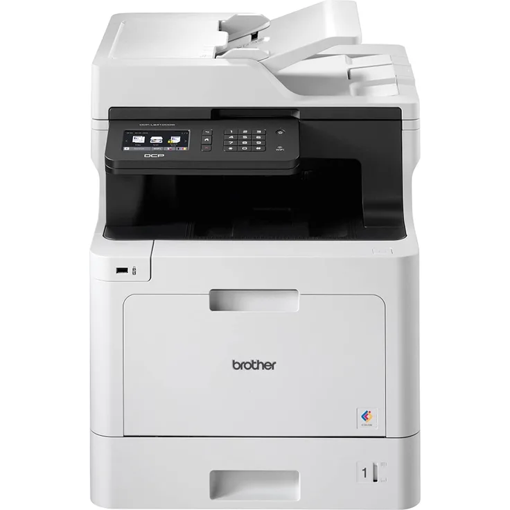 Brother DCP-L8410CDW (3-in-1) Multifunktionsdrucker - (Laser) Farbe, Druckgeschwindigkeit: 31 s/w, 31 Farbe, Auflösung: 2400 x 600, LAN, WLAN, AirPrint, Mobile Print, Cloud Print (DCPL8410CDWG1)