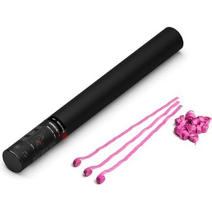 Magic FX Handheld Luftschlangen Kanone 50cm Pink