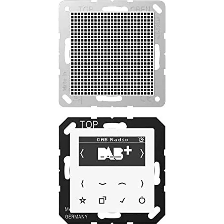 JUNG DAB A1 WW UP Unterputzradio, weiß