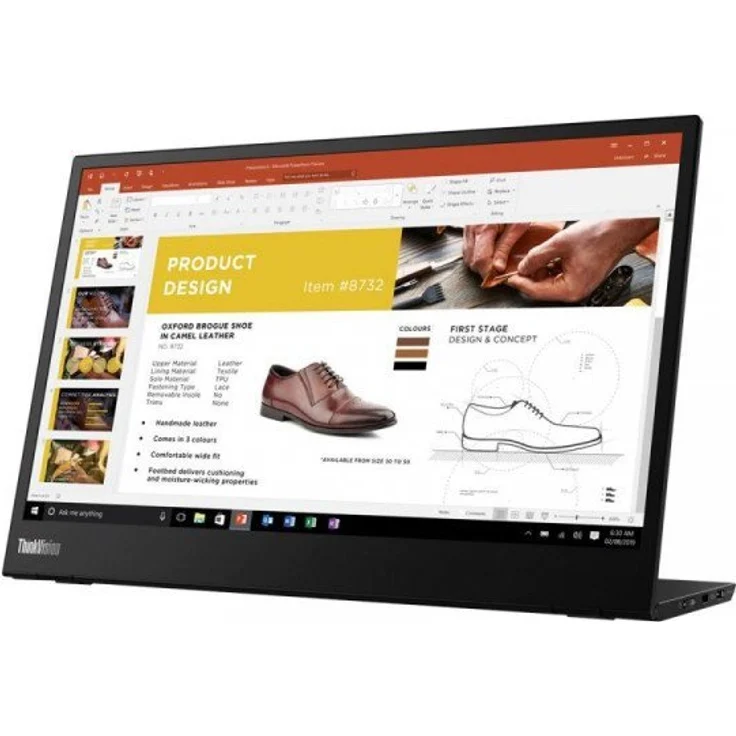 Lenovo ThinkVision M14 (61DDUAT6EU) - 14 Zoll, Full HD (1920 x 1080), IPS-Panel, 60Hz, 6ms, 300cd/m² – Bild 5