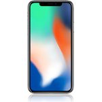 Apple iPhone X Smartphone 14,73cm (5,8 Zoll) Super Retina-Display, 64GB interner Speicher, 3GB RAM, iOS, Silber