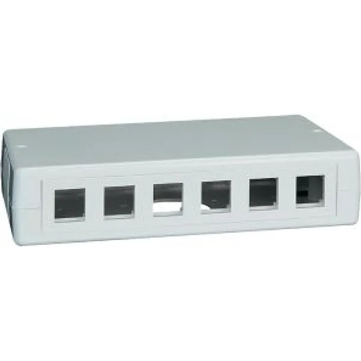 BTR Metz Connect 6 Port Netzwerk-Patchpanel 1309190002KE Unbestückt 1 HE (1309190002KE)