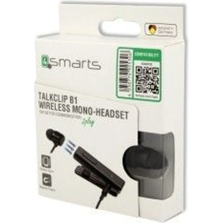 4smarts TalkClip B1 Wireless Mono-Headset