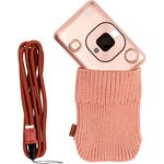 Fujifilm Instax Mini LiPlay brush gold Bundle
