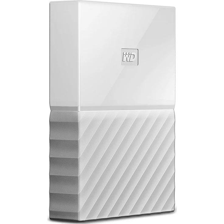 WD My Passport WDBYFT0020BWT - Festplatte - verschlüsselt - 2 TB - extern (tragbar) - USB 3.0 - 256-Bit-AES - weiß (WDBYFT0020BWT-WESN) – Bild 3