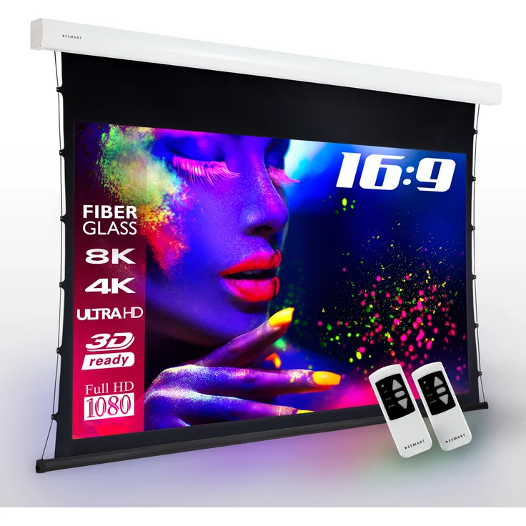 ESMART Expert XTS Tension Leinwand 295 x 165 cm (133'') 16:9 – Bild 1
