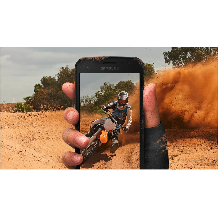 Samsung Galaxy XCover 4s Smartphone, Schwarz – Bild 4