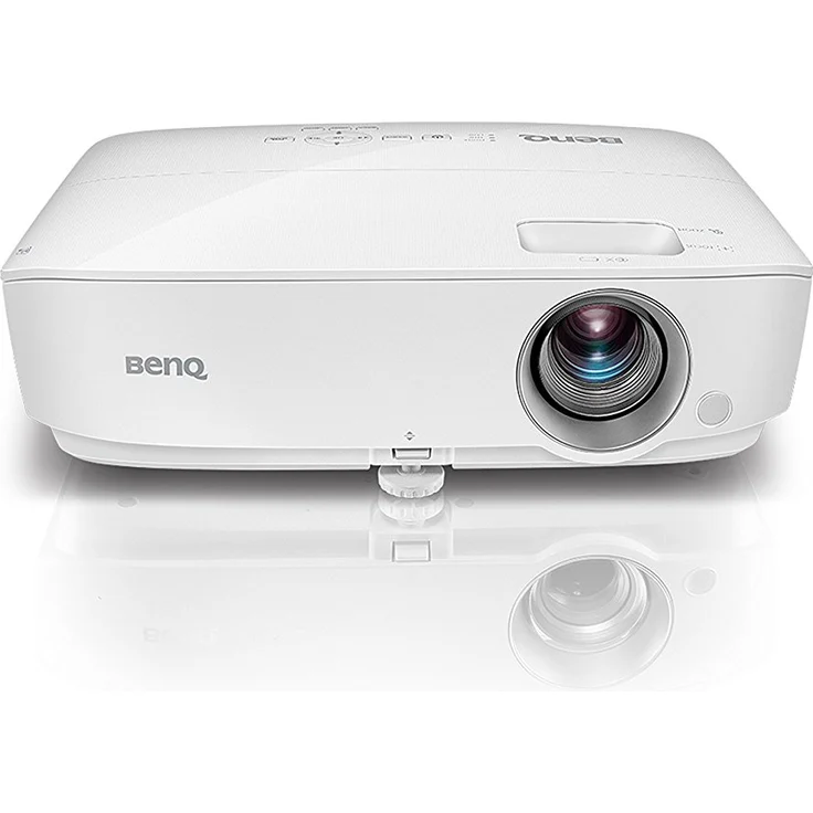 BenQ W1050 Business-Beamer, DLP, Full HD (1920 x 1080 Pixel), Kontrast 15000:1, 2200 ANSI-Lumen, Bildverhältnis 16:10, weiß – Bild 2