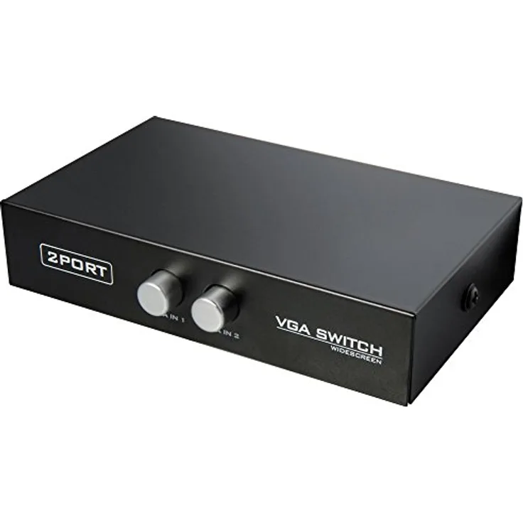 Good Connections VGA Monitor Umschalter (2-Fach) schwarz