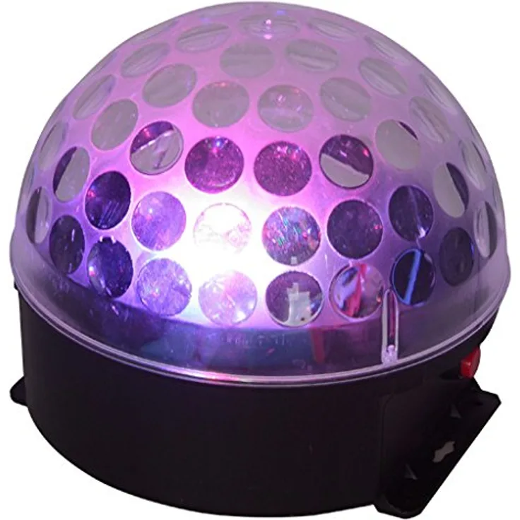 Ibiza Astro-Bat LED-Effekt-Strahler mit Akku, Schwarz
