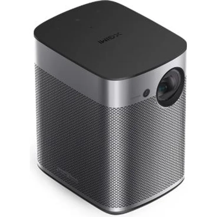 XGIMI Halo Mini-Beamer, DLP, Full HD (1920 x 1080), Kontrast 1000:1, 800 ANSI-Lumen, Bildverhältnis 16:9, WLAN, silber