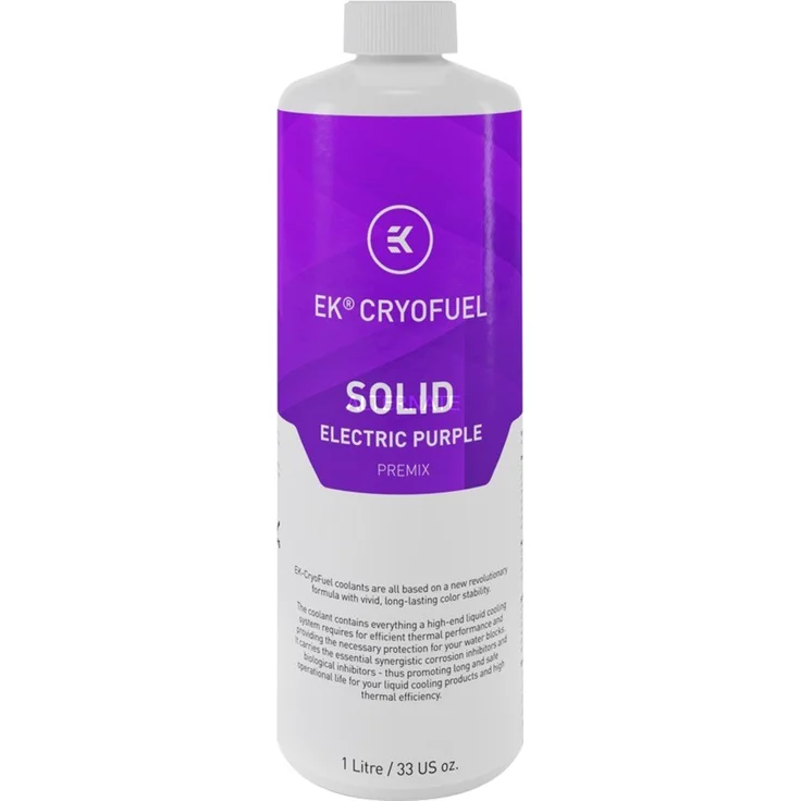 EKWB EK-CryoFuel Solid Electric Purple (Premix 1000mL) Kühlmittel, violett, 1 – Bild 1