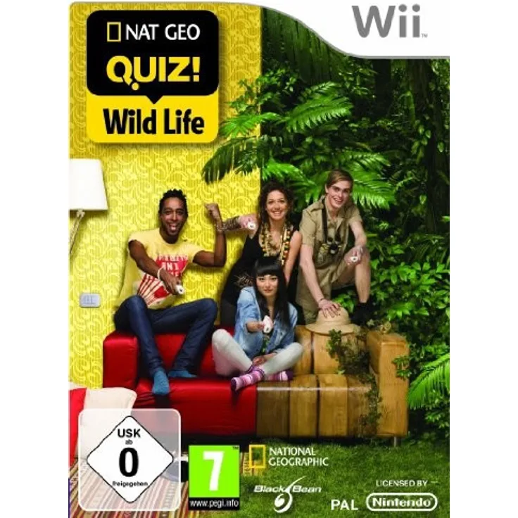 Nat Geo Quiz! Wild Life (empfohlen von Dirk Steffens) (Wii)