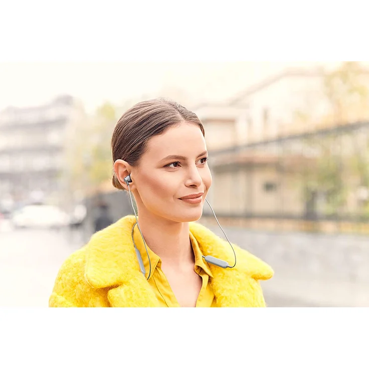 Panasonic RP-HTX20BE In-Ear Kopfhörer, mit Bluetooth, Mikrofon, geeignet für Sport, anthrazit – Bild 5