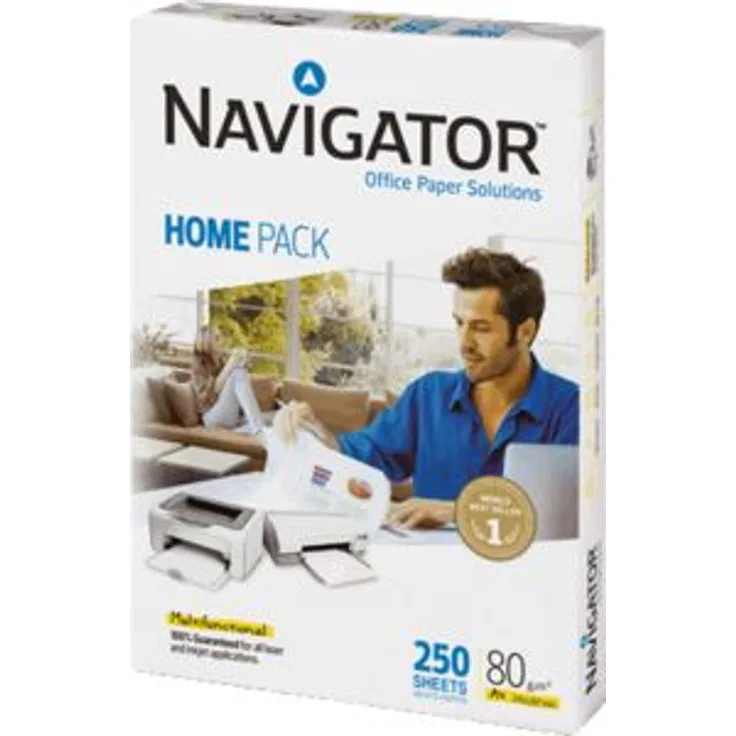 NAVIGATOR NHP0800012 Pack Kopierpapier 250 Blätter, 80 g