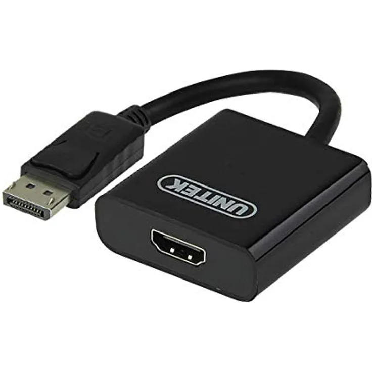 UNITEK Y-5118DA Box Display HDMI Adapterbox Schwarz