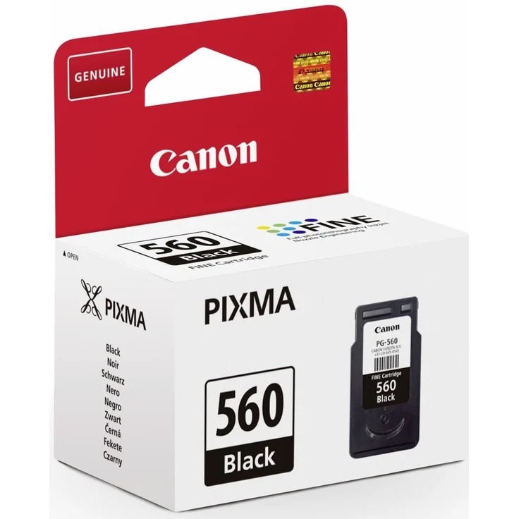 Canon 3713C001 Tinte PG560 schwarz 180 Seiten standard Kapazität – Bild 1