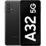 Samsung Galaxy A32 5G Smartphone 16,51cm (6,5 Zoll) IPS-Display, 128GB interner Speicher, 4GB RAM, Dual-SIM, Android, Awesome Black