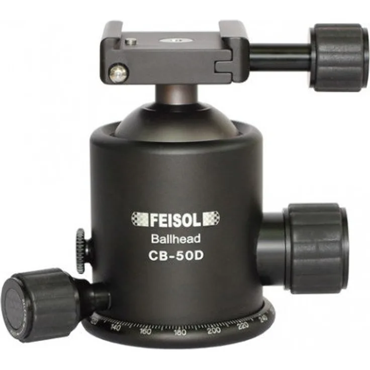 Feisol CB-50DC Kugelkopf mit Carbon-Oberfläche inkl. Kupplungsplatte QP-144750