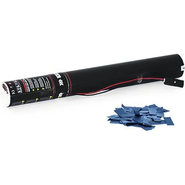 TCM FX Konfetti-Ladung elektrisch 50cm, dunkelblau