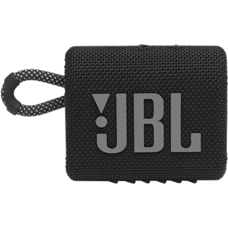 JBL GO 3 Tragbarer wasserdichter Bluetooth-Lautsprecher schwarz Bluetooth-Lautsprecher, wasserdicht, schwarz – Bild 2