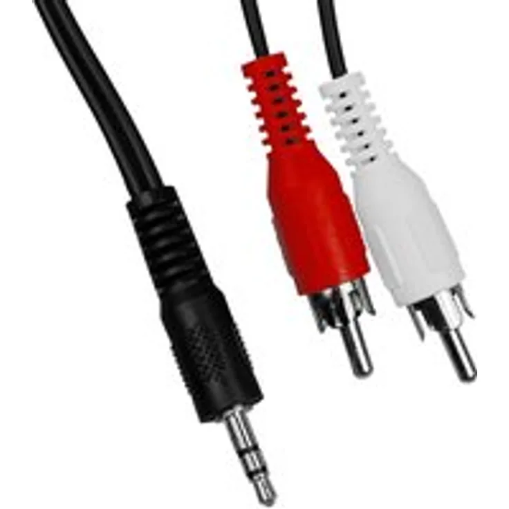 mumbi 3,5mm Klinke Stecker auf 2 Stereo-Cinch Chinch - 1,5m Kabel