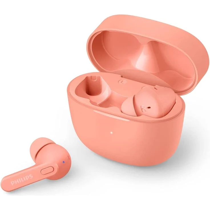 Philips TAT2206 True Wireless In-Ear-Kopfhörer (12940015052) mit Bluetooth, Mikrofon (2021), pink – Bild 3