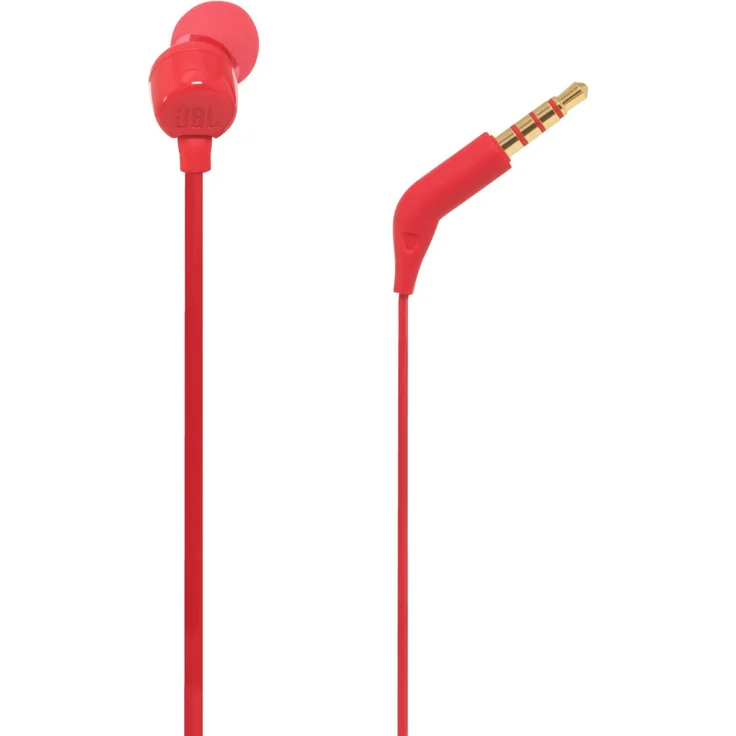 JBL Tune 110 In-Ear Kopfhörer mit Mikrofon, rot – Bild 2