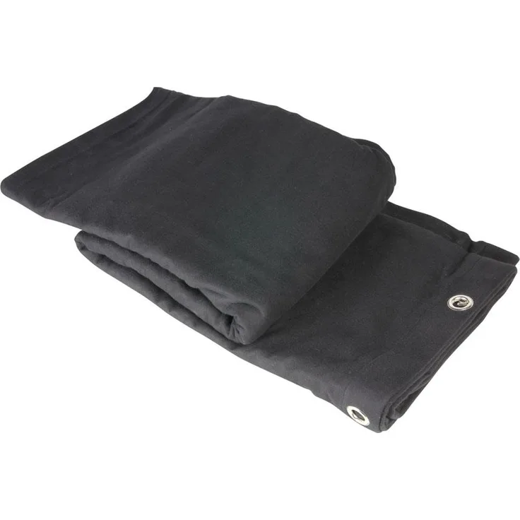 Adam Hall Accessories 0152 x 35 - Bühnenmolton B1 mit Ösen - gesäumt 3 x 5 m