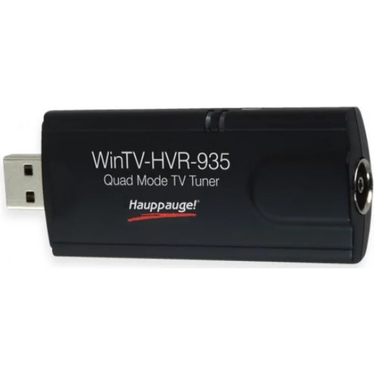 Hauppauge WinTV-HVR-935HD 01588 - USB Hybrid TV-Tuner - digitales Fernsehen DVB-T2 HD, DVB-C HD, DVB-T, Analog-TV für Laptop oder PC – Bild 1