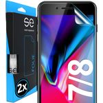 smart engineered 3D Schutzfolie, geeignet für Apple iPhone 7/8, Displayschutzfolie, transparent