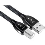 AudioQuest 0.75m Carbon USB A-B USB-Kabel 0,75 m USB B schwarz