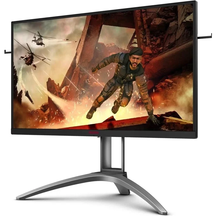 AOC AGON AG273QX 68 cm (27 Zoll) Monitor (HDMI, DisplayPort, USB Hub, Free-Sync 2, 1ms Reaktionszeit, HDR 400, 2560 x 1440, 165 Hz) schwarz – Bild 3