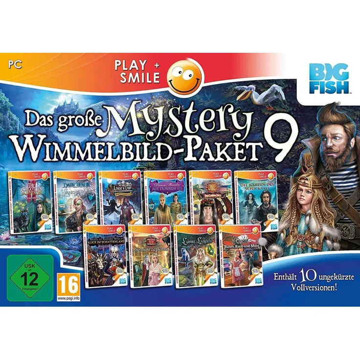 PLAY+SMILE: Das große Mystery-Wimmelbild-Paket 9