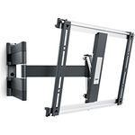 Vogel's THIN 445 TV Wandhalterung für 66-140 cm (26-55 Zoll) Fernseher, schwenkbar und neigbar, max. 18 kg, Vesa max. 400 x 400, Schwarz