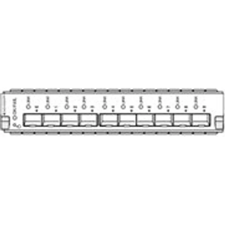 Juniper Networks MX Series Modular Interface Card - Erweiterungsmodul - Modular Interface Card (MIC) - 10 Gigabit SFP+ x 10 - für MX-series MX240, MX480, MX960