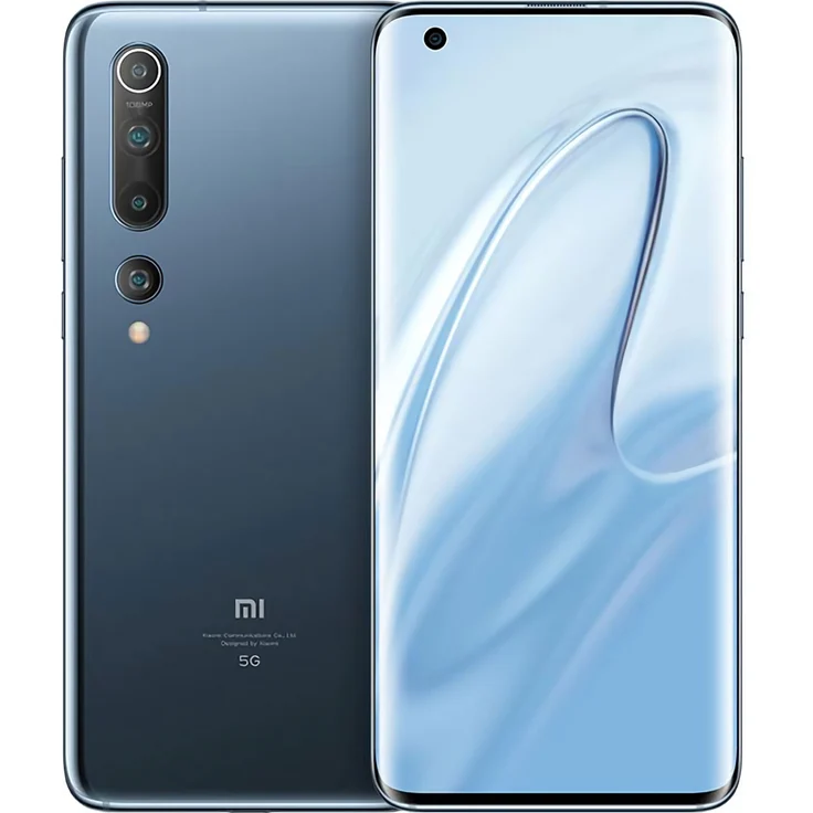 Xiaomi Mi 10 5G Smartphone 16,94cm (6,67 Zoll) AMOLED-Display, 128GB interner Speicher, 8GB RAM, Android, Twilight Grey – Bild 1