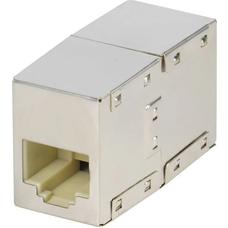 Vivanco Netzwerkadapter zum Verlängern von Netzwerkkabeln, RJ45 Kupplung