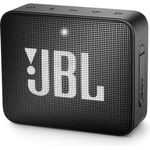 JBL GO 2 Mini Bluetooth-Lautsprecher mit Mikrofon, wasserdicht, Schwarz