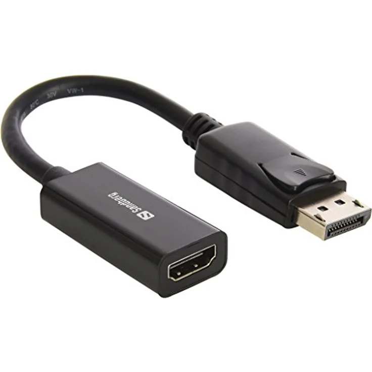 Sandberg - Video- / Audio-Adapter - DisplayPort / HDMI - DisplayPort (M) - HDMI, 19-polig (W) (508-28)
