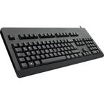 CHERRY G80-3000 - Tastatur - PS/2, USB - Deutsch QWERTZ - Schwarz (G80-3000LSCDE-2)