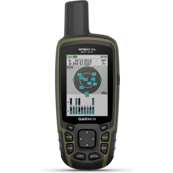 Garmin GPSMAP 65s GPS-Navigationsgerät Outdoor