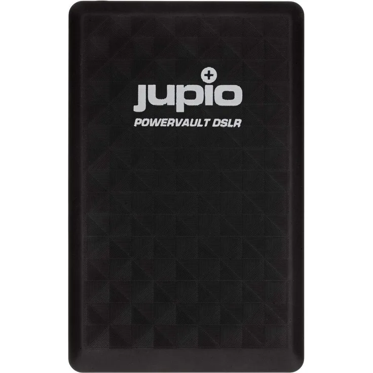 Jupio PowerVault DSLR Akkuladegerät Schwarz - Akkuladegeräte (Schwarz, Digitalkamera, Rechteck, Canon LP-E17, USB, 28 Wh)