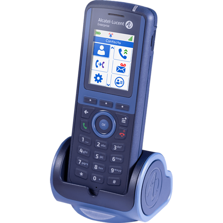 Alcatel-LUNT 8254 DECT Mobilteil Blau