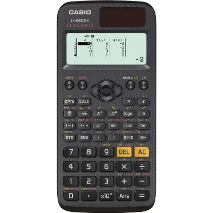 Casio FX-85DE X ClassWiz Schwarz (12410069210) – Bild 1