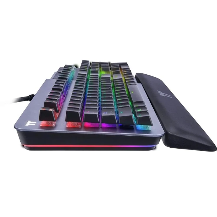 Thermaltake Argent K5 RGB Gaming Keyboard Titanium, MX SPEED RGB Silver, USB, Englisch QWERTY (GKB-KB5-SSSRGR-01) – Bild 3