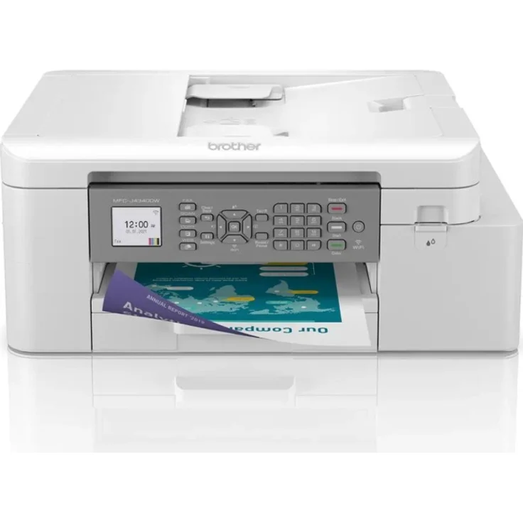 Brother MFCJ-4340DW (4-in-1) Tintenstrahl, Druckgeschwindigkeit: 20 s/w, 19 Farbe, WLAN, AirPrint, Mopria, USB 2.0 (MFCJ4340DWRE1) – Bild 1